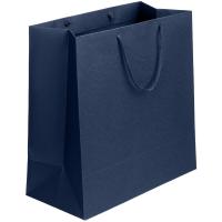 Пакет бумажный Porta L, темно-синий от martvrn.ru