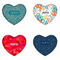 Подушка декоративная FrostyLove на заказ, сердце от martvrn.ru