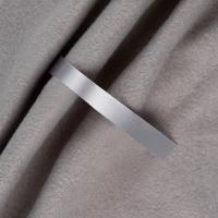Лента сатиновая Satin 10 М, серая, 90 см от martvrn.ru