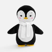 Мягкая игрушка Beastie Toys, пингвиненок с белым шарфом от martvrn.ru