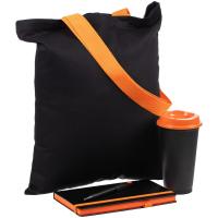 Набор Velours Bag, черный с оранжевым от martvrn.ru