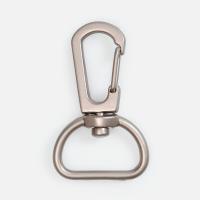 Застежка-карабин Snap Hook, M, серебристая от martvrn.ru