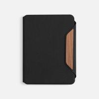 Папка с блокнотом Firmans Mini, черная от martvrn.ru