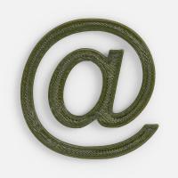 Подвеска Symbol, 3D-печать на заказ, коммерческое at от martvrn.ru