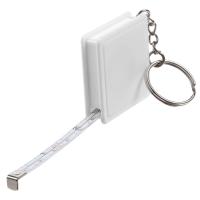 Брелок с рулеткой Square, ver.2, белый от martvrn.ru