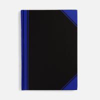 Блокнот Accenti, черный с синим от martvrn.ru