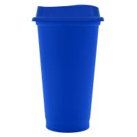 Стакан с крышкой Color Cap, синий от martvrn.ru