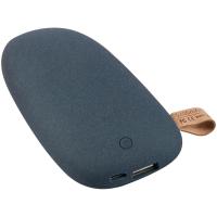 Внешний аккумулятор Pebble 5200, серо-синий от martvrn.ru