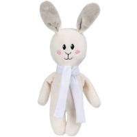 Мягкая игрушка Beastie Toys, заяц с белым шарфом от martvrn.ru