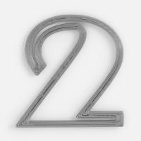 Подвеска Symbol, 3D-печать на заказ, цифра 2 от martvrn.ru