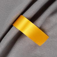 Лента сатиновая Satin 35 XL, желтая, 200 см от martvrn.ru