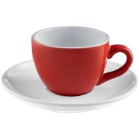 Чайная пара Cozy Morning, красная с белым от martvrn.ru