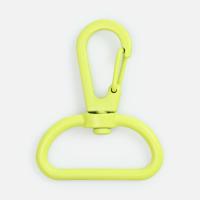 Застежка-карабин Snap Hook, L, желтый неон от martvrn.ru
