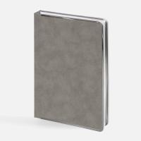 Ежедневник Metal Frame на заказ, датированный, серый от martvrn.ru