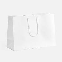 Пакет бумажный с ламинацией Lami Tote M, белый от martvrn.ru