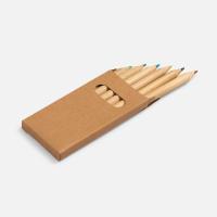 Набор цветных карандашей Pencilvania Mini, крафт от martvrn.ru