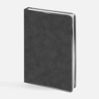 Ежедневник Metal Frame на заказ, датированный, темно-серый от martvrn.ru
