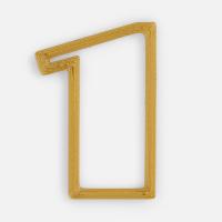 Подвеска Symbol, 3D-печать на заказ, цифра 1 от martvrn.ru
