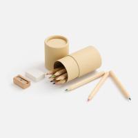 Набор цветных карандашей Pencilvania Tube Plus, крафт от martvrn.ru