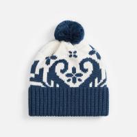 Шапка Wintertude, синяя с белым от martvrn.ru