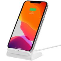 Беспроводное зарядное устройство с быстрой зарядкой Overtop, белое от martvrn.ru