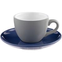 Чайная пара Cozy Morning, серая с синим от martvrn.ru
