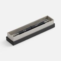 Ручка шариковая Keskus Soft Touch в футляре, черная от martvrn.ru