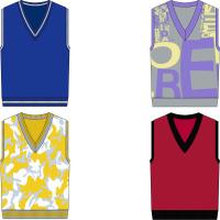 Жилет на заказ Classic Fint, акрил от martvrn.ru