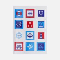 Стикерпак UV-DTF Industry, море от martvrn.ru