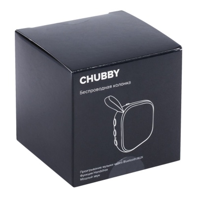 Беспроводная колонка Chubby, красная от martvrn.ru