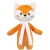 Мягкая игрушка Beastie Toys, лисенок с белым шарфом от martvrn.ru