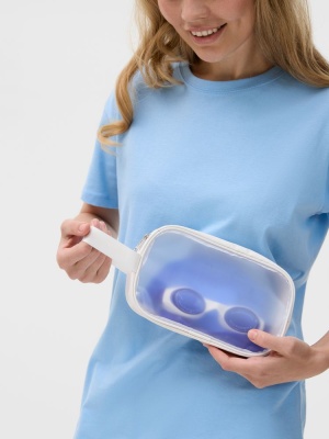 Влагостойкая косметичка Aquanko, белая от martvrn.ru