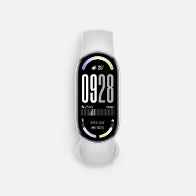 Фитнес-браслет Xiaomi Smart Band 10, серебристый от martvrn.ru