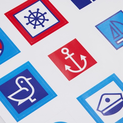 Стикерпак бумажный Industry, море от martvrn.ru