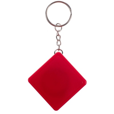 Брелок с рулеткой Square, ver.2, красный от martvrn.ru