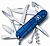 Офицерский нож Huntsman 91, прозрачный синий от martvrn.ru