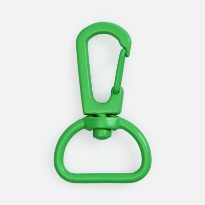 Застежка-карабин Snap Hook, M, зеленый неон от martvrn.ru