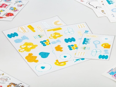 Наклейки UV-DTF Sticker Pack на заказ, M от martvrn.ru