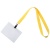 Лента для бейджа Neckband, желтая от martvrn.ru