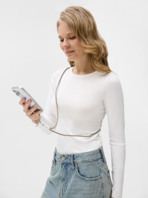 Кабель-ланьярд energyFlex Pro, серо-бежевый от martvrn.ru