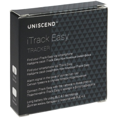 Трекер для поиска вещей iTrack Easy, черный от martvrn.ru