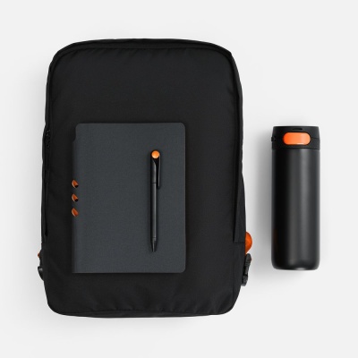 Набор Flexpen Travel, черный с оранжевым от martvrn.ru