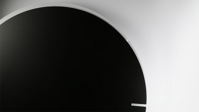 Часы настенные Melancholia Clock, черные от martvrn.ru