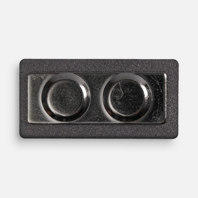 Значок Magnet Matto, серый металлик от martvrn.ru
