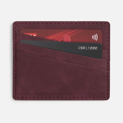 Чехол для карточек Urban, бордовый от martvrn.ru