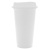 Стакан с крышкой Color Cap White, белый от martvrn.ru