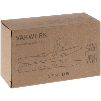 Мультиинструмент Vakwerk, серебристый от martvrn.ru