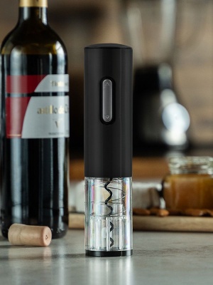 Винный набор Wine Diesel, черный от martvrn.ru