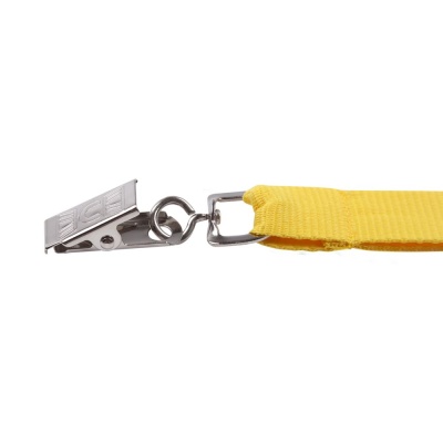 Лента для бейджа Neckband, желтая от martvrn.ru