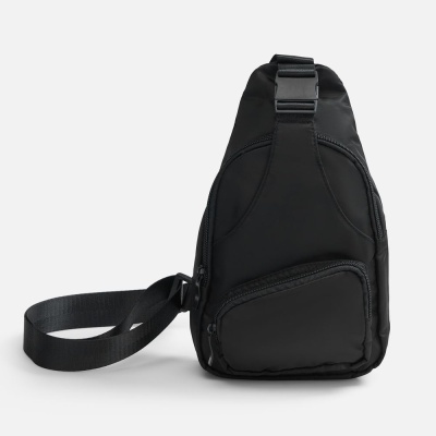 Спортивный кросс-боди рюкзак Bagventure, черный от martvrn.ru